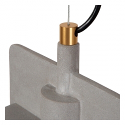 NINJA BETONOWA LAMPA WISZĄCA  44415/20/36 LUCIDE
